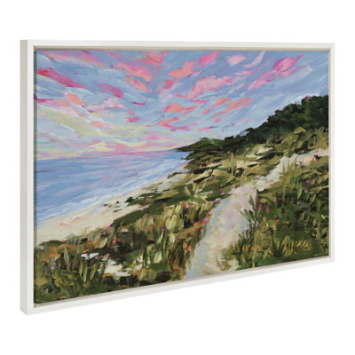 «Traverse City» par Emily Kenney, reproduction d'art sur toile encadrée