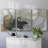 Orbital Burst II - Multi Piece Framed Canvas-862500404-862500413