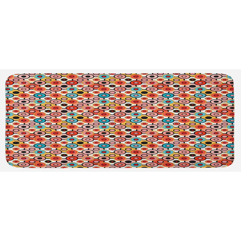Tapis de cuisine psychédélique