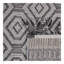 Tapis d'intérieur / extérieur gris / blanc / géométrique Collection-1942936265
