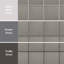 Quarry 6" x 6" Ceramic Bullnose Tile Trim in Grey