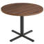 Table de cuisine ronde de 31,5 po de largeur avec cadre robuste pour 2 à 4 personnes-426167305