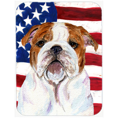 Patriotic Glass Cutting Board