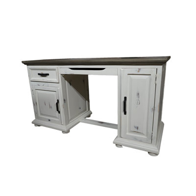 Bureau d'ordinateur avec rangement pour unité centrale Rustic Sierra