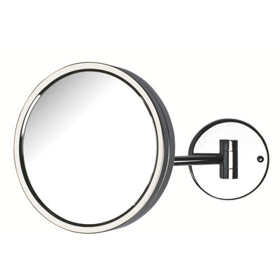 Washington Mews TriFold Lighted Tabletop Makeup Mirror, Plug In