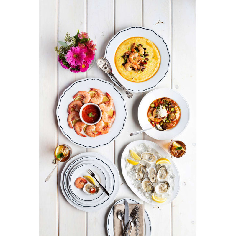 Tuxton Charleston VITRIFIED CHINA Pasta Dish