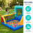 Multi-Function Inflatable Slide Water Park With High-Density Safety Netting