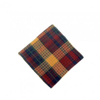 Cotton Checkered Waffle Dish Cloth Kitchen Towel