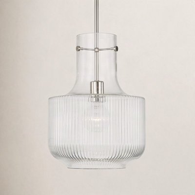Altera Single Light Glass Dimmable Pendant