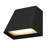 5.5 Inch Sand Black LED Wall Sconce-1948761260