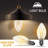 Himalayan Glow 15 Watt Equivalent E12/Candelabra Dimmable 2500K Light Bulb