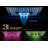Rose Gold Bluetooh Led Spa 5 Way Function Hand Held Spray With 6 Jets Shower Kit 23"x15"