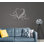 Heart Metal Wall Decor Love Art with Your Custom Text for Home Decor, Wedding, Valentines Day Gift