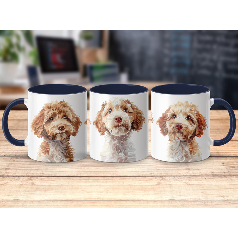 Ceramic Coffee Mug, 1, Navy