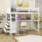 Gianbattista Kids Twin Loft Bed with Drawers-1402891001