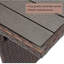 Ensemble de canapé modulaire d'extérieur en osier 7 pièces 7 pièces-124920137