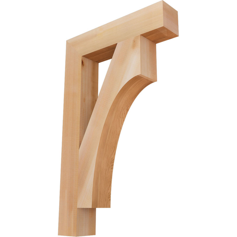 Support Westlake Block, Cèdre rouge de l'Ouest (lisse), H 32 po x l 3,5 po x P 20 po