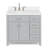 Macnair 36" Single Bathroom Vanity with White Quartz Top-85363979