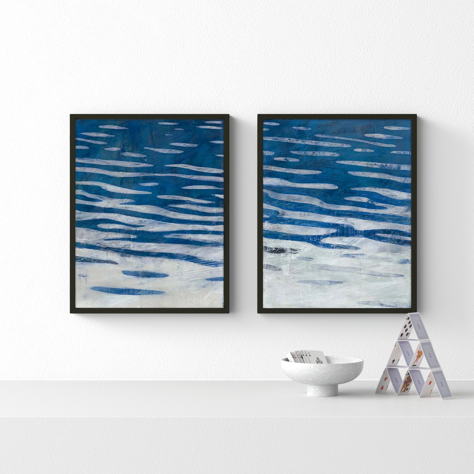Oceanview By Ivo Stoyanov by Ivo Stoyanov, Black Framed, 25" H x 40" W x 1.25" D