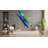Oversize, Multicolor Lines Mirrored Acrylic Wall Art