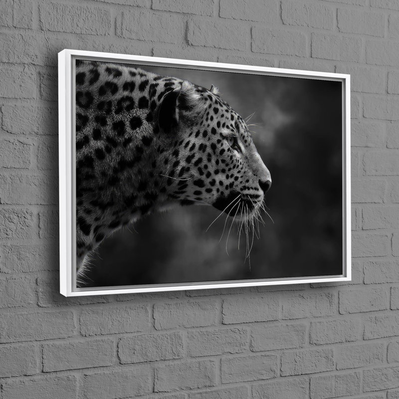 Print on Canvas, White, Framed Print without Mat, 20 cm H x 30 cm W