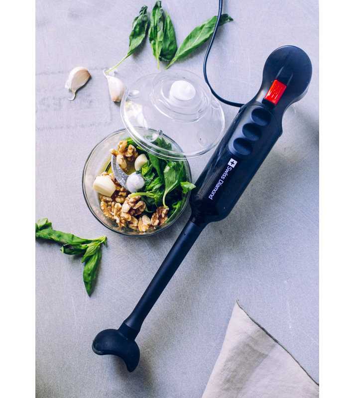 Swiss Diamond Hand Immersion Blender, Black