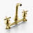 Wall Mounted 2-handle Bathroom Faucet-65462644