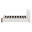 Lit plateforme tapissier avec tête de lit courbée, cadre de lit plateforme en bois moderne-157908000-157908001