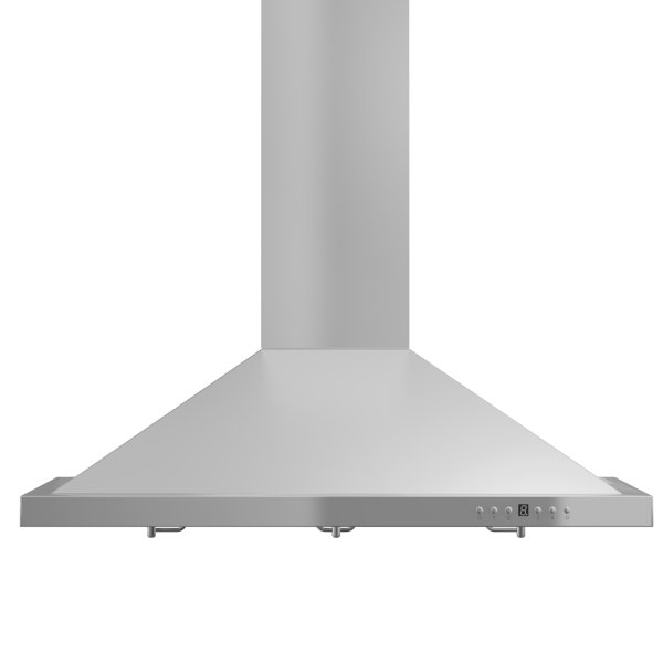 Reviews for ZLINE Kitchen and Bath 36 in. 700 CFM Ducted Vent Wall Mount Range  Hood in Black Stainless Steel