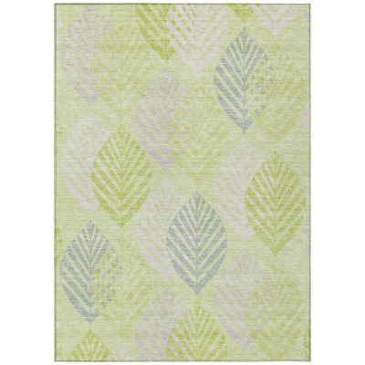 HomeRoots Rectangle Machine Woven Area Rug