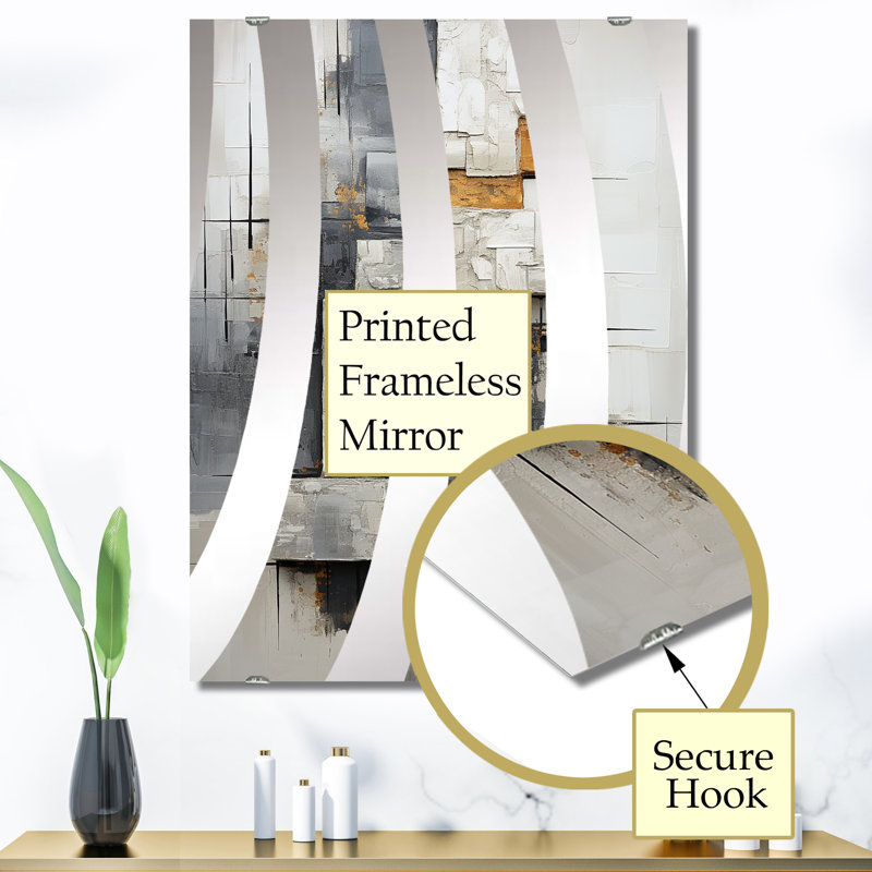 Ryiah Rectangle Mirror, 40" x 30"