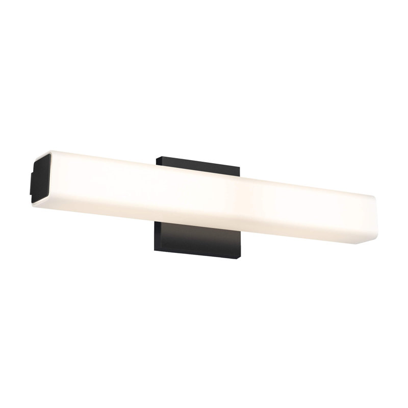 Peterstown Dimmable LED Bath Bar, Black