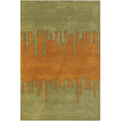 Tapis vert orange Dasher