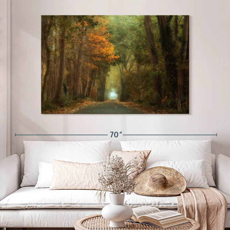 Mehar Picturesque Country Road, 34" H x 51" W