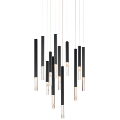 Filmon 12 - Light Gold LED Cluster Pendant