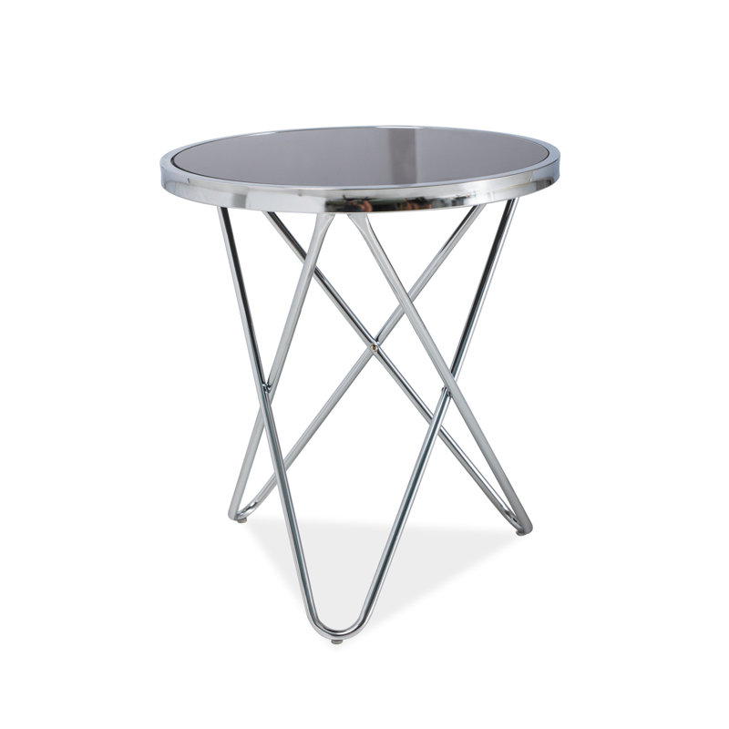 Whitehaven Glass Top End Table