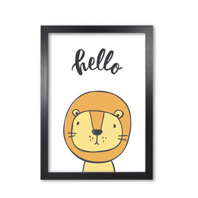 Hello Lion - Print