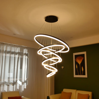 Donju LED Geometric Chandelier