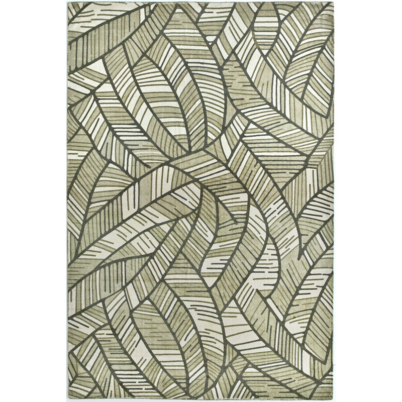 Alusine Abstract Flat Weave Area Rug, Rectangle 170 x 240 cm