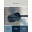 Soft Plush Glenmore Microphone Modern & Contemporary Abstract Area Rug in Gray – SkyBlue Binding-294688723