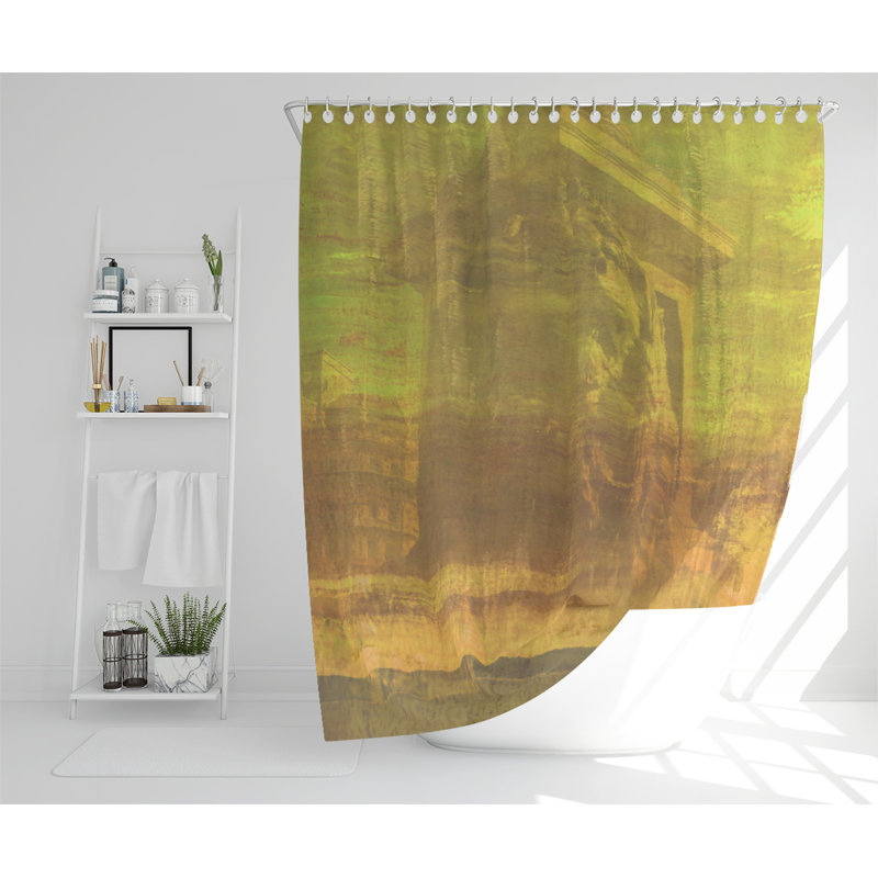 Dilshaan Polyester Shower Curtain Set