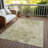 Lac Washable Floral Indoor / Outdoor Rug-584134196