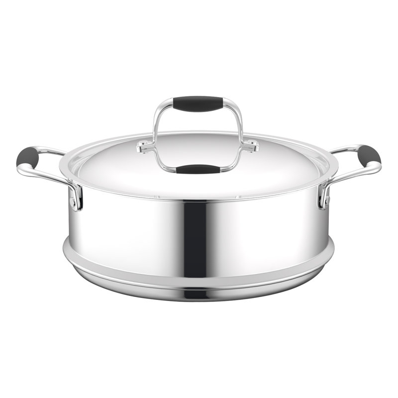 NutriChef Steamer Insert with Lid (ACNCSSS12SPOT8)
