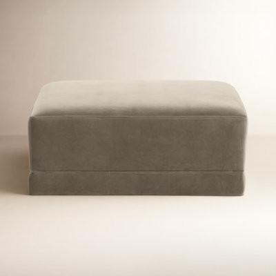 Deirdre Velvet Ottoman