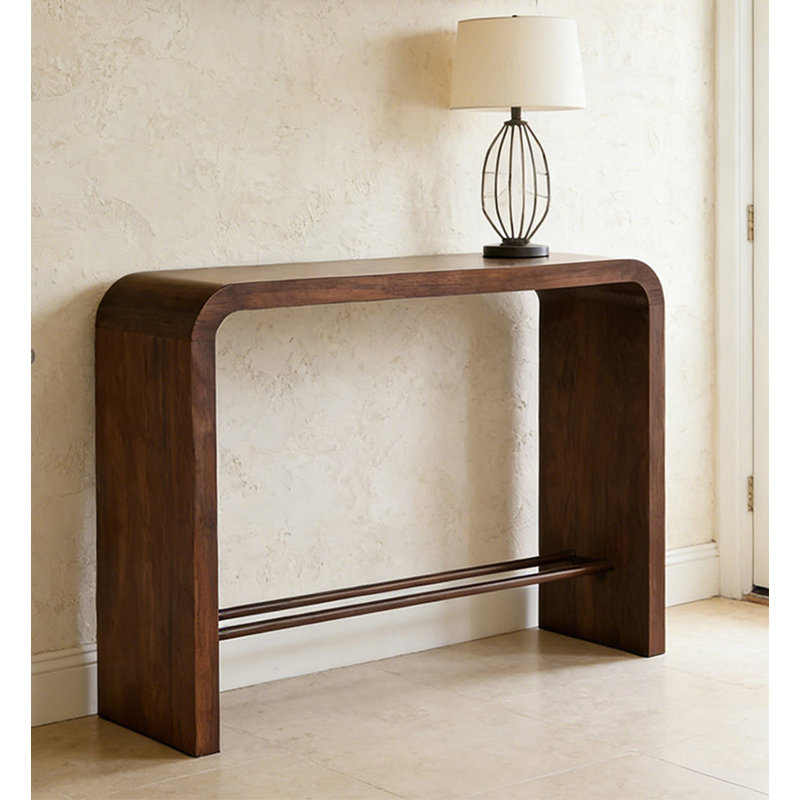 Console Mid Mid Century, H 33,5 po x l 47,2 po x P 11,8 po