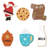 Ensemble de coupe-biscuits de Noël 6 pièces Cookciutter.Com
