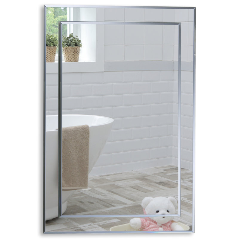 Seeger Flat Wall Mirror, 70cm x 50cm