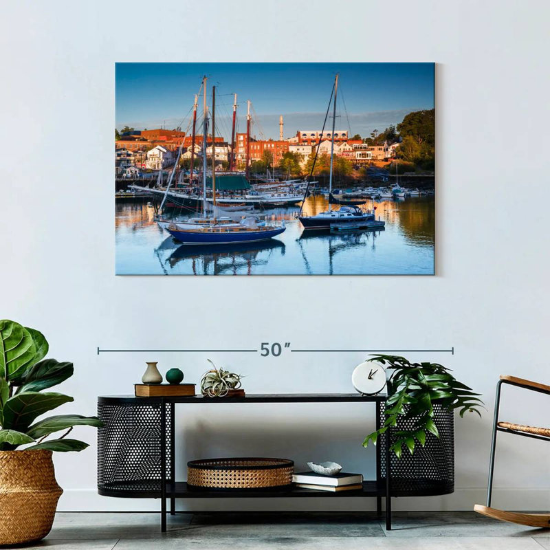 Camden Harbor Maine, 30" H x 45" W