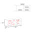 Meuble télé moderne blanc avec de nombreuses options de rangement ouvert, 17,8 po x 47,4 po x 13,7 po, convenant aux téléviseurs de 50 à 59 po, fabrication de panneaux de particules