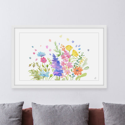 «Efflorescence», reproduction d'art sur toile encadrée